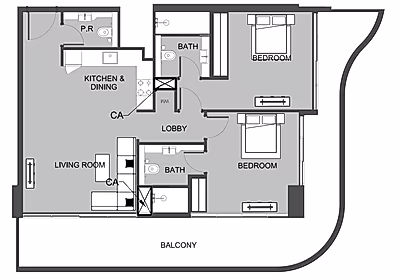 2 Apartment for sale in Dubai