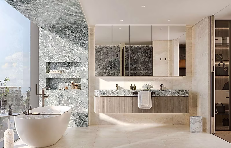 3BR | Waterfront Luxury | Expansive Residence | Crestlane at City Walk - Photo 23