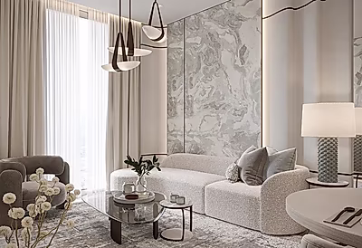 Beautifully Designed 2BR Apartment with Elegant Finishes