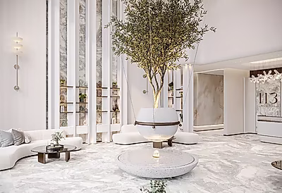 Beautifully Designed 2BR Apartment with Elegant Finishes
