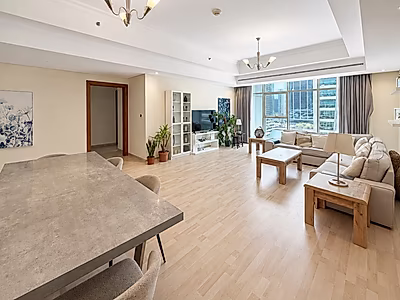 Luxury 2-Bedroom + Maid's Room | Fully Furnished | Stunning Lake View | Tamweel Tower, JLT
