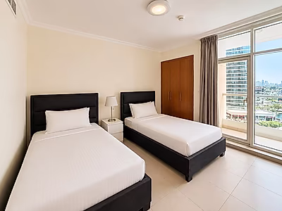 Luxury 2-Bedroom + Maid's Room | Fully Furnished | Stunning Lake View | Tamweel Tower, JLT