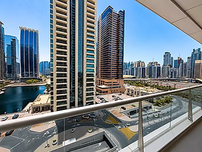 Luxury 2-Bedroom + Maid's Room | Fully Furnished | Stunning Lake View | Tamweel Tower, JLT