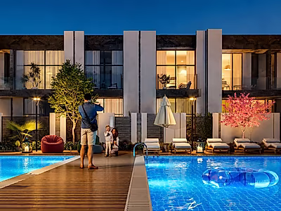 Sophisticated 2BR Townhouse with Private Garden