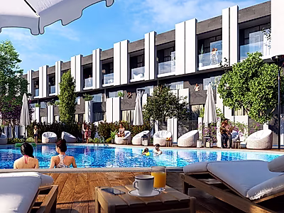 Sophisticated 2BR Townhouse with Private Garden