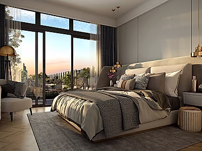Sophisticated 2BR Townhouse with Private Garden