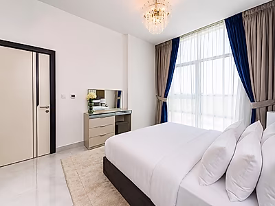 Furnished | 1BR | Infront of Metro Station