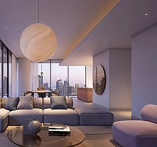 Elegant 2-Bedroom Apartment with Panoramic City Views | FGREALTY - Photo 3